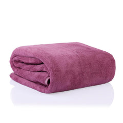 Sellsworld Microfiber Large Bath Towel | Quick Dry Super Absorbent Bath Towel For Men & Women | Towel For Bath, Travel, Gym, Beach, Pool & Yoga (Purple & Red Wine)