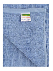 Ramraj Cotton Soft & Absorbent Terry Bath Towel 450 Gsm (Blue)