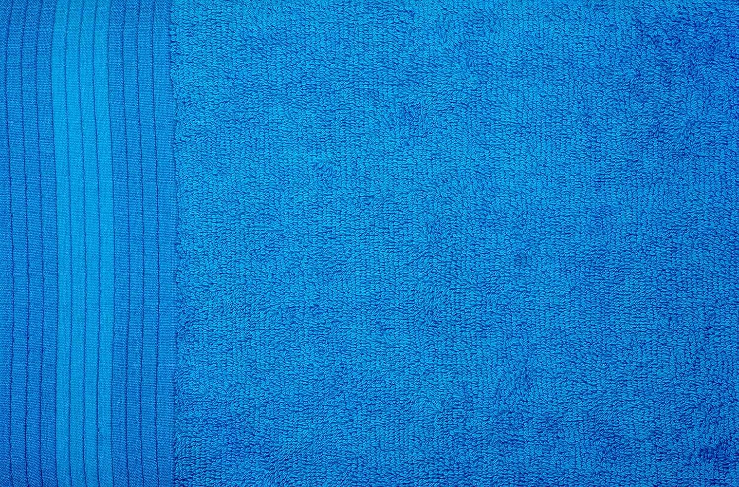 Casa Copenhagen Egyptian Cotton Waffle Large Size Bath Towel 500 Gsm (Hawain Ocean)
