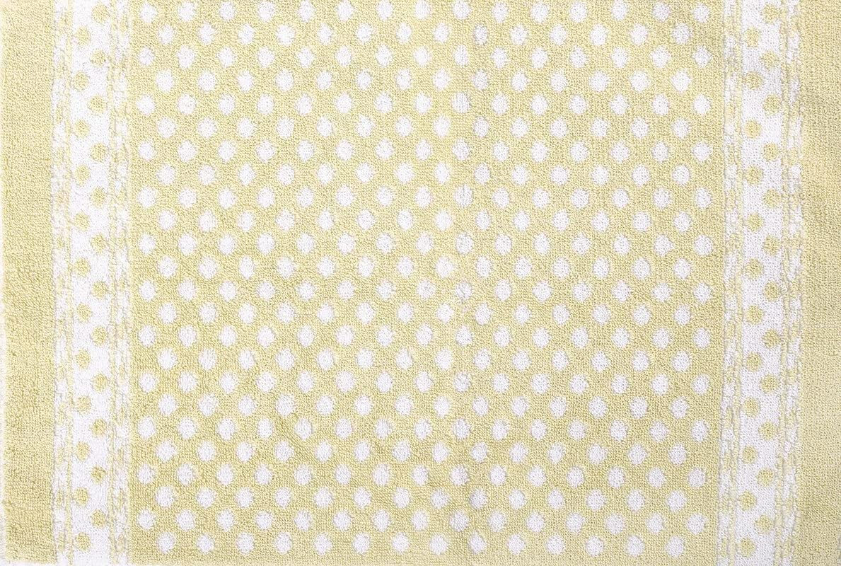 Jenny Denial 100% Cotton Hand Towels 600 Gsm | Wash Basin Dot Printed Light Color Soft & Absorbant Hand Towel - 4 Pcs (Multicolor)