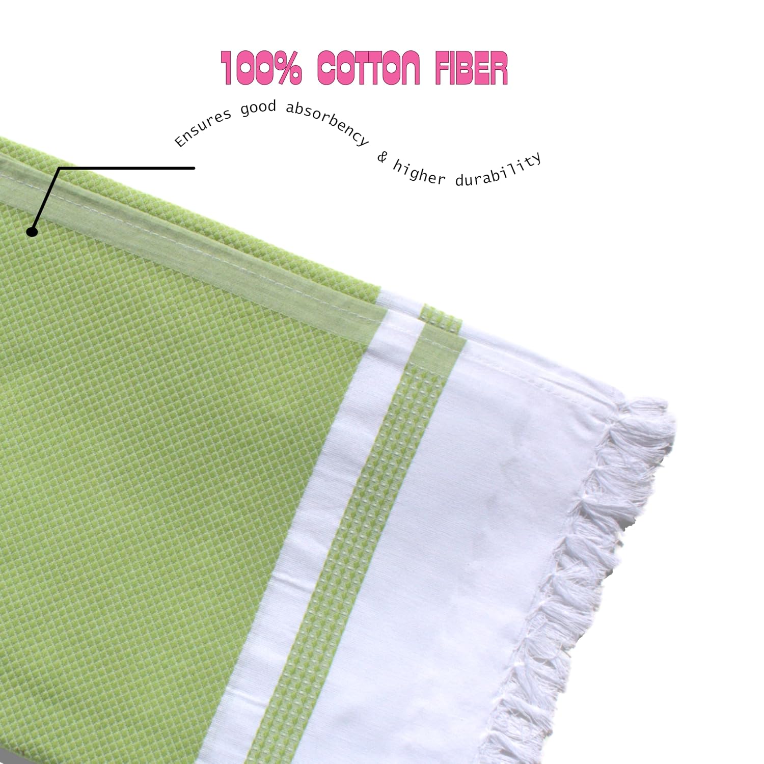 Pure Cotton Turkish Bath Towel 700 Gsm | Extra Soft Plush Light Weight Quick Dry Travel Thin Towels (Elephant Grey & Mango Leaf) - Pack Of 2
