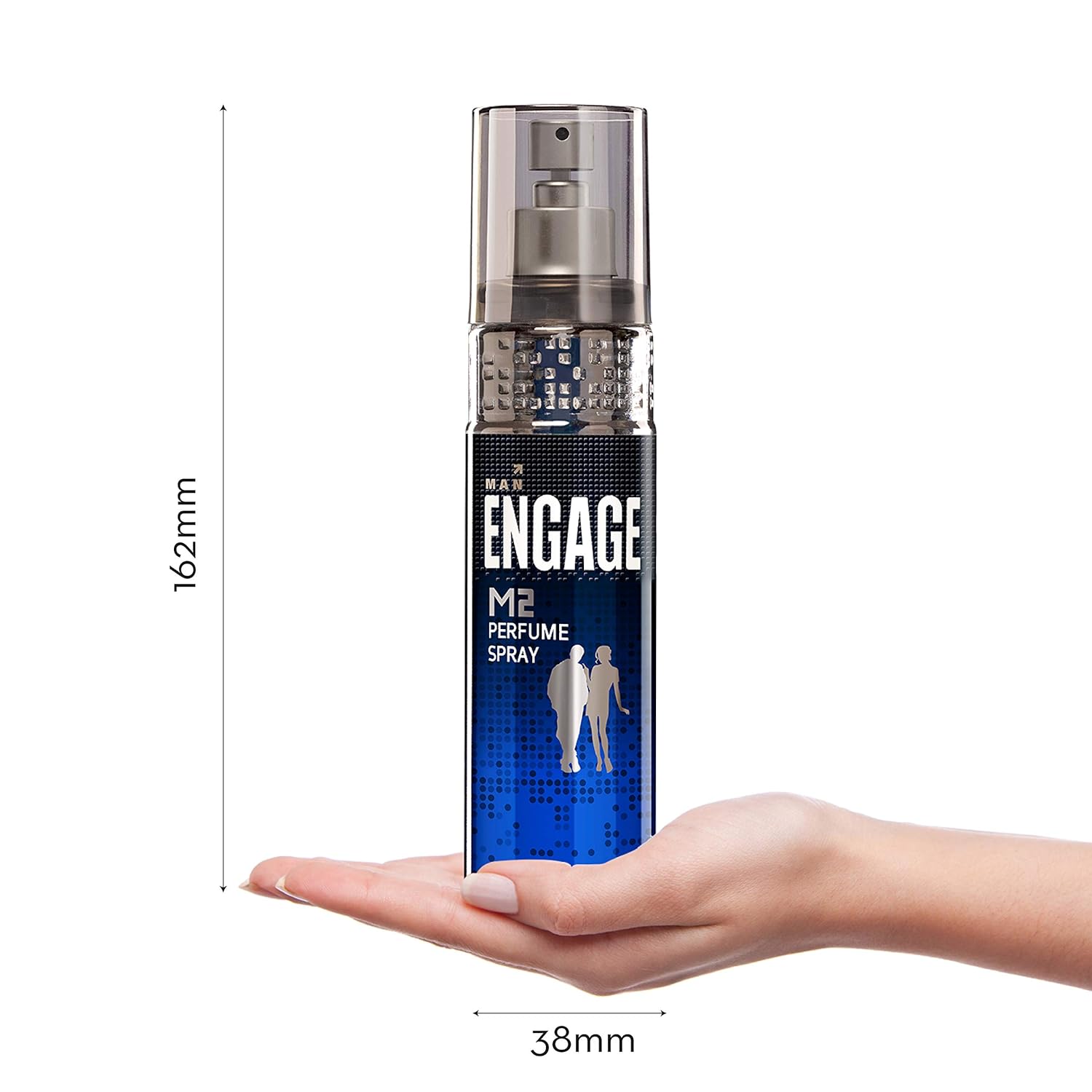 Engage M4 & M2 Perfume Spray For Men 120ml Each 4 Fl.oz. | Best For Gifting |  Long Lasting Fresh Fragrance | Gift For Men