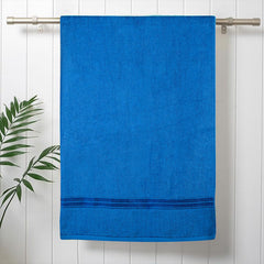 Comforic 100% Cotton Bath Towels 500 Gsm | Large Size Bath Towel For Men & Women Quick Dry, Super Soft & Absorbent Gym Towel, Travel Towel (Navy Blue)