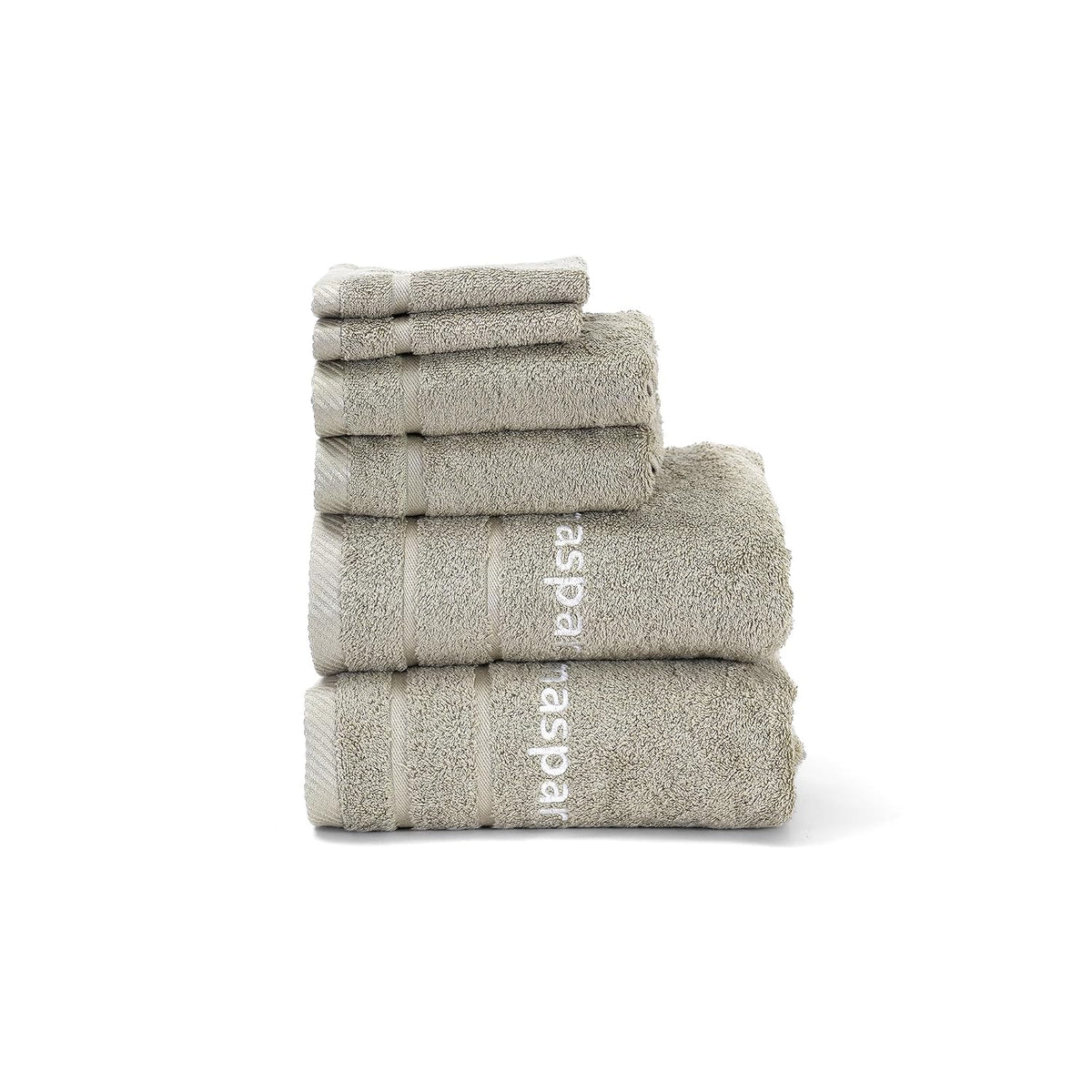 Maspar Amor Ultra Soft 2 Hand + 2 Bath & 2 Face Towel 1600 Gsm (Green) - 6 Pcs