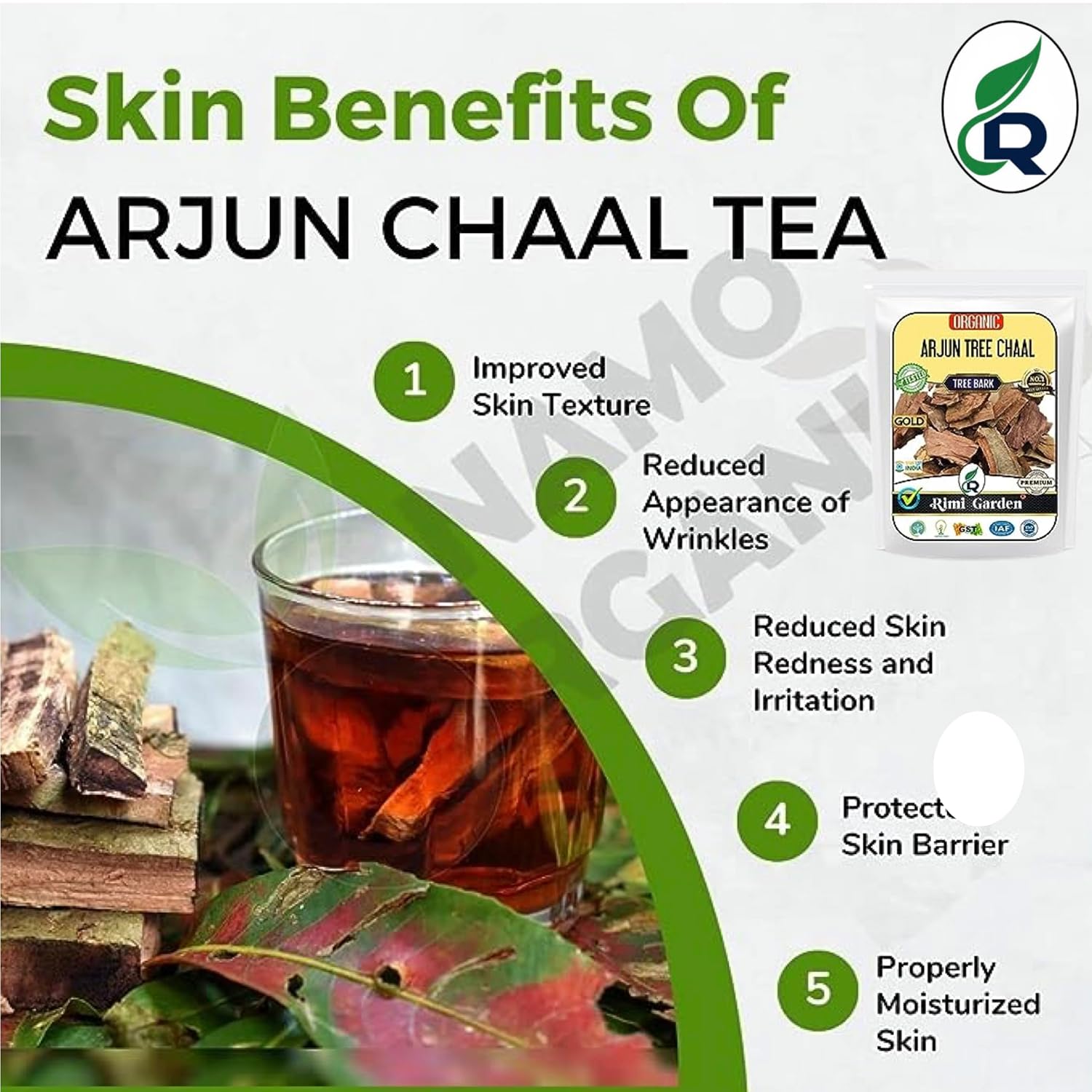 Rimi Garden Fresh Arjun Chaal For Good Health, Bark From Live Arjun Tree, Fully Natural And Organic For Use | 200gm 0.4lbs