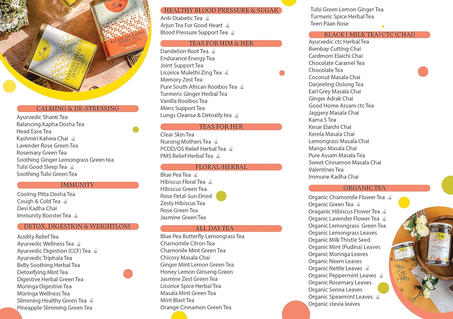 The Indian Chai Organic Chamomile Flower Tea - 50gm, 1.7 Ounce | Helps With Sleep & Improves Sleep Quality - Caffeine Free | Soothes Skin Irritations