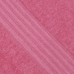 Ojalika Fashion Polycotton Large Size Bath Towel 450 Gsm | Quick Dry, Soft Absorbent Bath Towel (Pink)