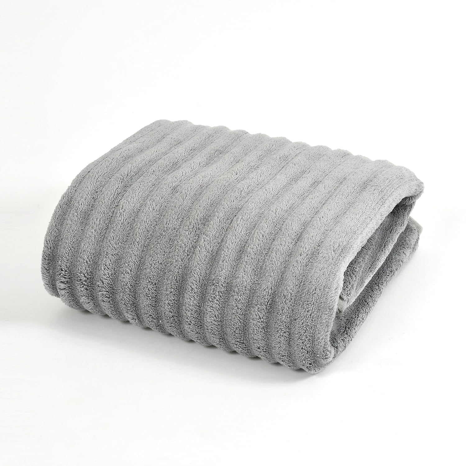 Cotton Bolls Textiles Premium Microfiber Bath Towel 300 Gsm | Ultra-Soft, Highly Absorbent, Superior Comfort, Durable & Elegant Design (Grey)
