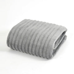 Cotton Bolls Textiles Premium Microfiber Bath Towel 300 Gsm | Ultra-Soft, Highly Absorbent, Superior Comfort, Durable & Elegant Design (Grey)