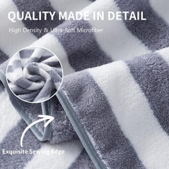 Vxqo Microfiber Large Size Bath Towels 300 Gsm | Soft & Absorbent Bath Towel For Men & Women (Purple)