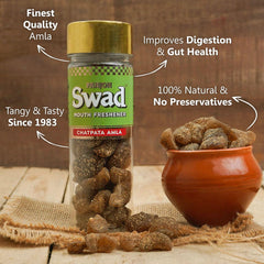 Panjon Swad Chatpata Amla Candy Mukhwas 210gm, | Digestive Mouth Freshener | Jar Pack