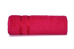 Casa Copenhagen Egyptian Cotton Exotic Hand Towel 400 Gsm (Candy Pink)- 2 Pcs