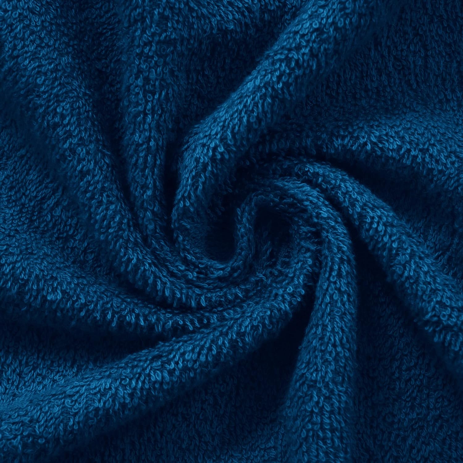 Story@Home 6 Piece 450 Gsm Cotton Face Towel | Ultra Soft Cotton, Super Absorbent, Antibacterial Treatment, Face Towel (Navy Blue)