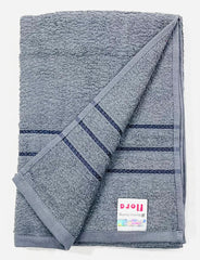 Bombay Dyeing Flora Small Size Bath Towel 500 Gsm - Grey
