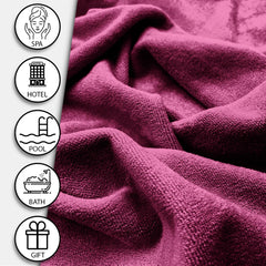 Sassoon Venir Microfiber Men XL Bath Towel 450 Gsm | Ultra Soft Material, Towel For Daily Use (Chestnut Color)
