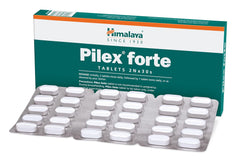 Himalaya Pilex Forte Tablets, Decreases Inflammation, Controls Irritation & Controls Bleeding | 30 Tablets