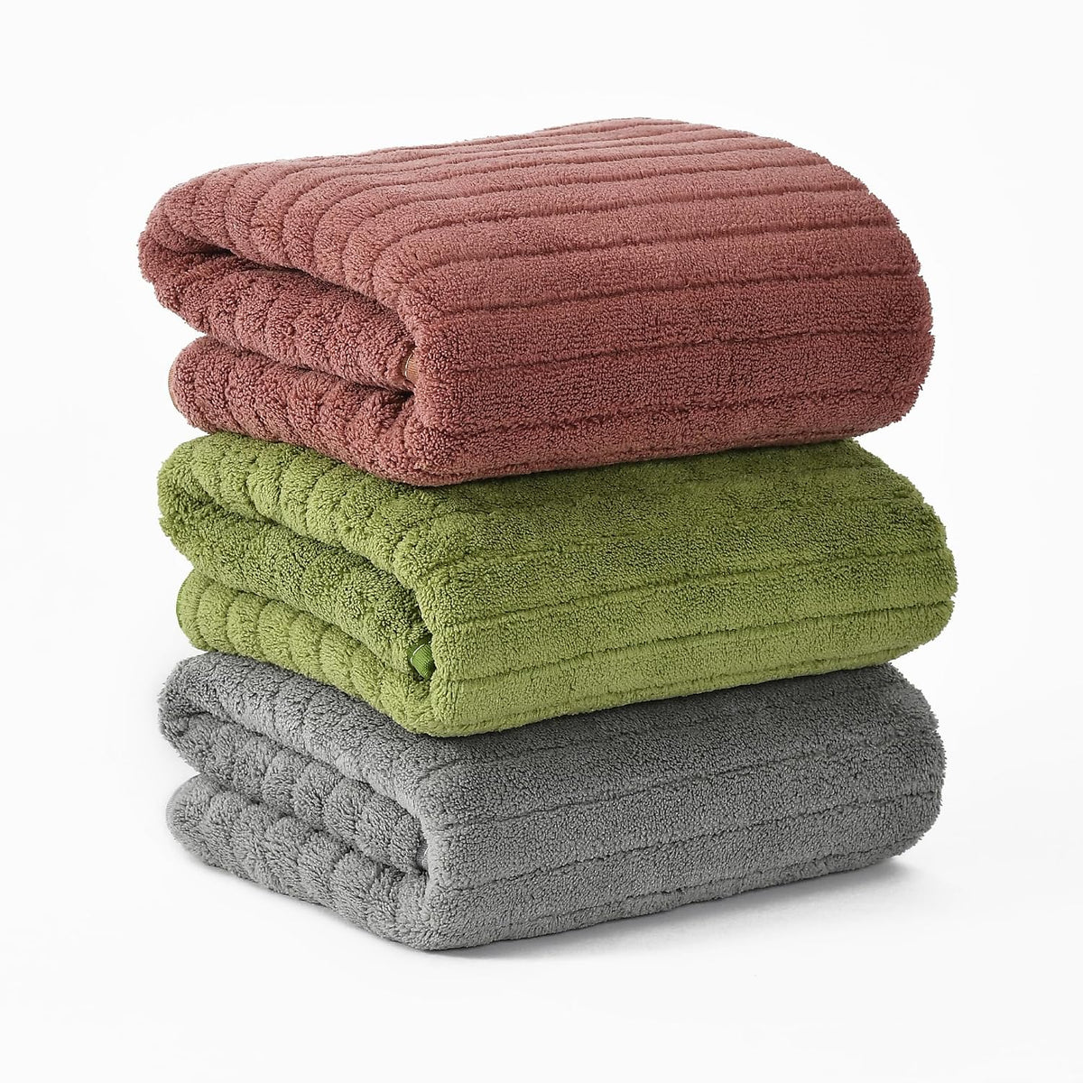 Urbanleaf Super Soft Microfiber Hand Towels 320 Gsm | Gym & Workout Towels Pack Of 3 (Multicolor 2)