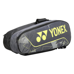 Yonex Badminton Racquet Bag 2326, Colour - Black Light Lime, Size - Large, Material - Polyurethane