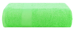 Casa Copenhagen Egyptian Cotton Feather Lite 1 Pcs Large Bath Towel 500 Gsm (Lime Green)