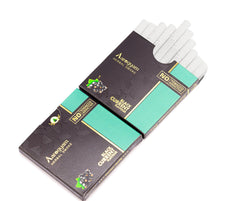 Aarogyam Herbals 100% Tobacco & Nicotine Free Cigarette For Relieve Stress & Mood Enhance Product For Smokers - 10 Sticks In Each Packet (Black Current Flavour, Pack Of 10)