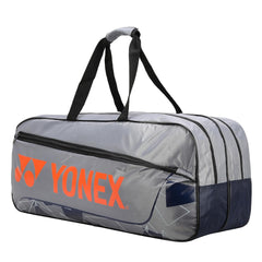 Yonex Badminton Tournament Bag 2331 T01, Colour - Gray Cherry Tomato, Size - Large, Material - Polyurethane