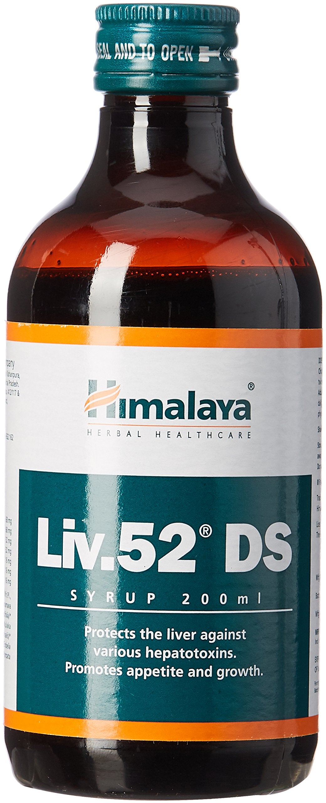 Himalaya Liv.52 DS Syrup, For Appetite, Growth & Stomach Care | 200ml (Pack Of 2)