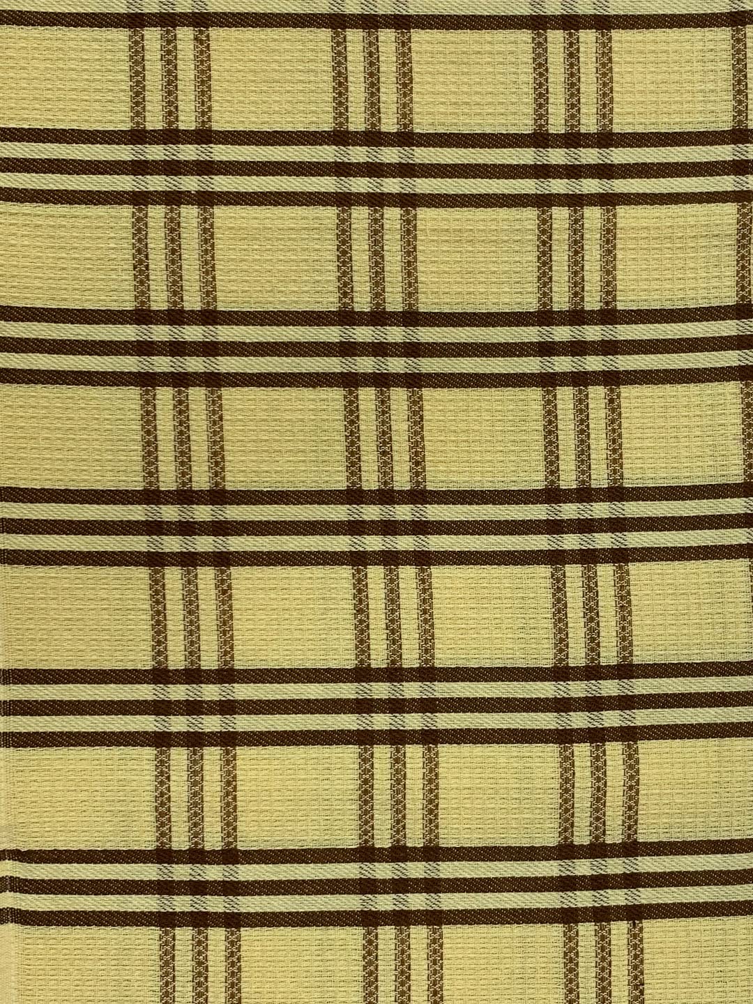 Athom Living Premium Cotton Light Weight Quick-Dry High Absorbent Cotton Bath Towel 250 Gsm, (Yellow Stripes)