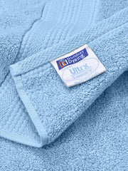 Bombay Dyeing Super Ultrx Zero Twist Plain Dyed Cotton Bath Towel 650 Gsm (Blue)