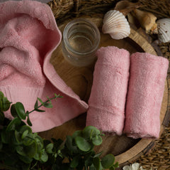 Mush 100% Bamboo Face Towel 500 Gsm | Ultra Soft, Absorbent, & Quick Dry Towels For Facewash, Gym, Travel | Suitable For Sensitive/Acne Prone Skin | Pack Of 3