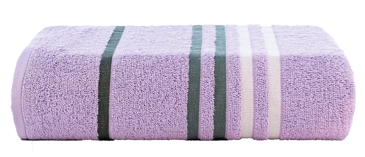 Casa Copenhagen Egyptian Cotton Exotic 1 Pcs Large Bath Towel 500 Gsm (Purple Rose)