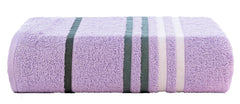 Casa Copenhagen Egyptian Cotton Exotic 1 Pcs Large Bath Towel 500 Gsm (Purple Rose)