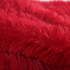 Luxury Soft Fur Love Heart Shape Cushion Pillow, For Valentine's Day, Red | For Couple, Sofa, Car, Decoration, Furniture Cushion, Washable, Super Soft Pillow, Decoration Purpose