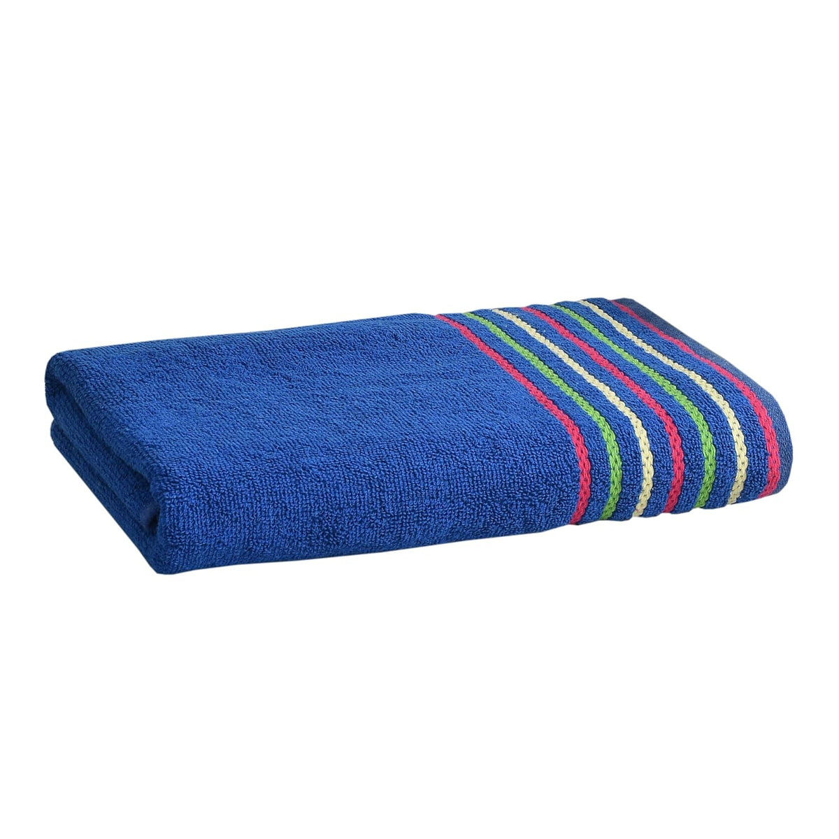 Pure Cotton Bath Towel 400 Gsm | Quick Dry Large Size Bath Towel (Royal Blue)