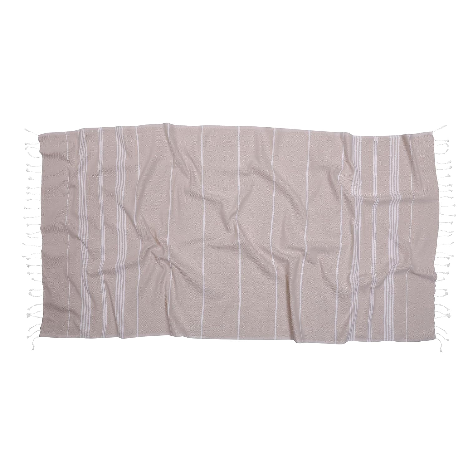 Haber Extra Large 100% Cotton Bath Towel 350 Gsm | Quick Absorption & Faster Drying Towel (Beige)