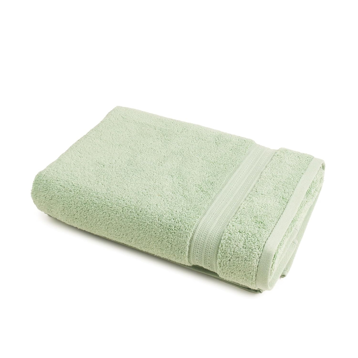 Vilasiya Plushwave 100% Cotton Bath Towel 650 Gsm | Zero Twist Yarn Luxurious Soft & Extra Absorbent Bath Towel (Light Green)