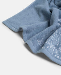 Jockey T124 Men'S Cotton Rich Terry Ultrasoft & Durable Printed Bath Towel 590 Gsm (Dusty Blue)