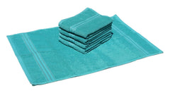 Solance Super Cotton Hand Towel 1000 Gsm | Ultra Soft & Super Absorbent Hand Towel (Sea Green) - Set Of 5