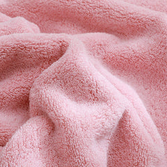 Tiqh 100% Egyptian Cotton Bath Towels 1200 Gsm | Heavy Weight & Absorbent-Top Luxury Bath Towels (Pink)- 2 Piece