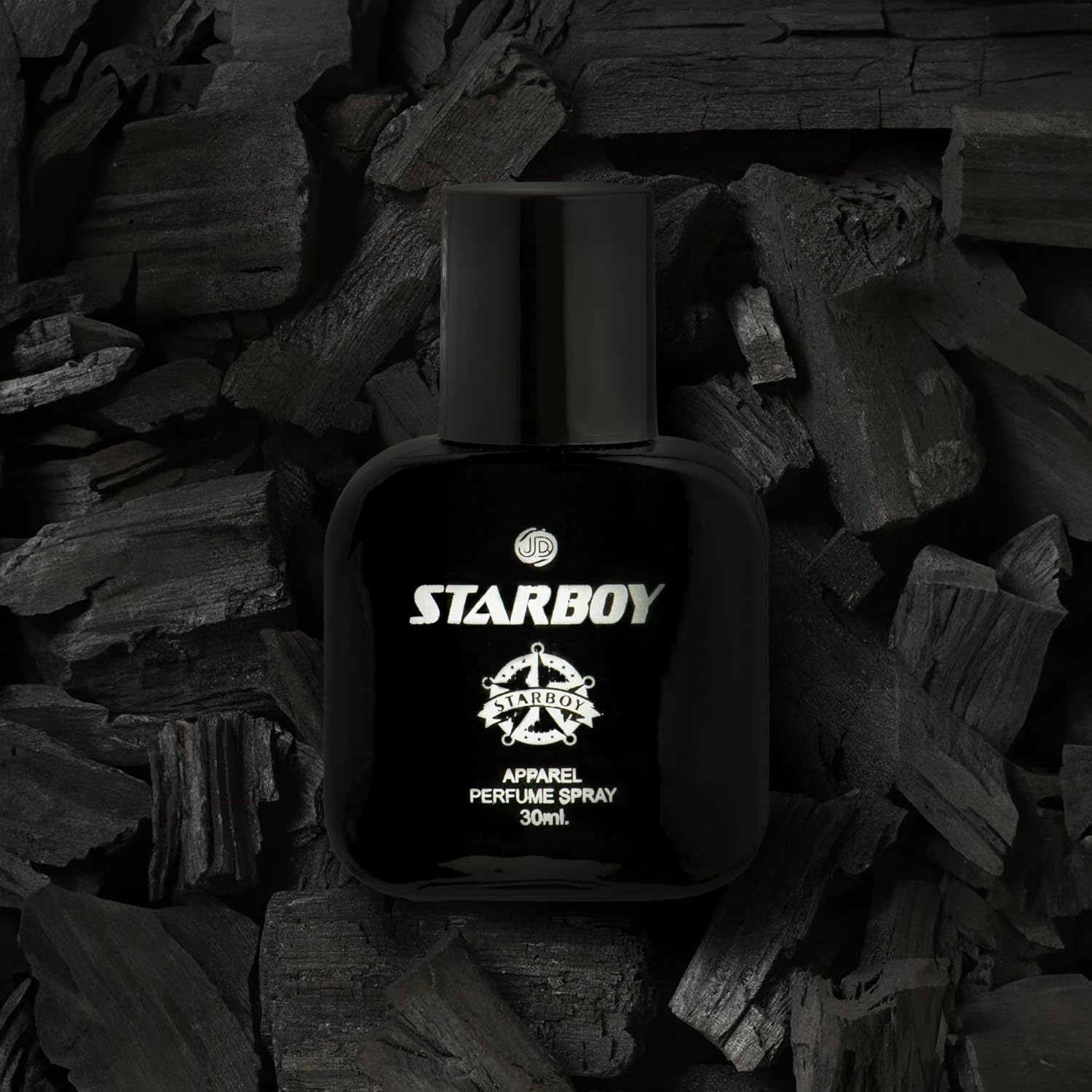 JD International Star Boy Black Apparel Unisex Perfume With Long Lasting Fragrance - Pack Of 2 X 30ml, 1.02 Fl.oz. Each | Perfume For Men & Women