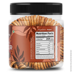 Premium Dried Anjeer Dry Fruits By FreshoCartz 500gm, (250gm*2) Each | Rich Source Of Fiber & Calcium | Afghanistan Dried Figs Jar Pack | 8.8 Ounce Each