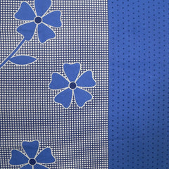 Cotton Double Bedsheet For King Size With 2 Pillow Covers - 90 X 100 Inches, Rama Blue | Super Soft Breathable & Wrinkle Free
