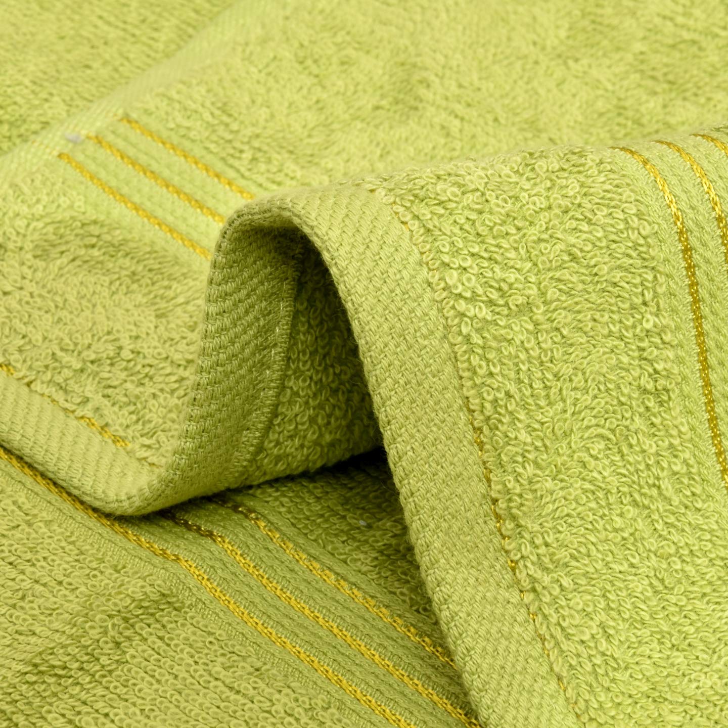 Dreamscape 100% Cotton Bath Towel 1000 Gsm - Set Of 2 (Green)
