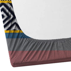 Printed Bedsheet For Queen Size With 2 Pillow Covers - 78 X 60 X 8 Inches, Multicolor | Luxurious Glace Cotton Super Soft | 210 Thread Count
