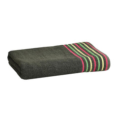 Pure Cotton Bath Towel 400 Gsm | Quick Dry Large Size Bath Towel (Dark Grey)