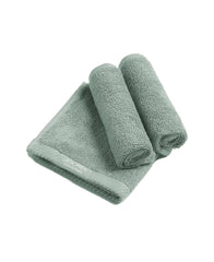 Jockey T301 Men'S Cotton Terry Ultrasoft & Durable Solid Face Towel 600 Gsm (Pack Of 3) - Sage