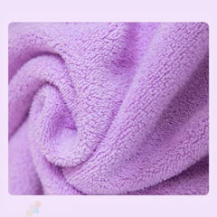 Maxoshine Microfiber Kids Bath Towels Quick Dry Super Absorbent Super Soft Bath Towel For Babies Toddler-Baby Towel (Purple/Green, Pack Of 2)