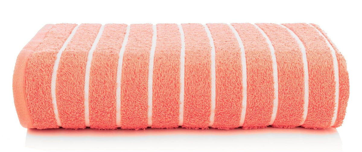 Casa Copenhagen Egyptian Cotton Ecstatic 1 Pcs Large Bath Towel 500 Gsm (Malibu Peach)