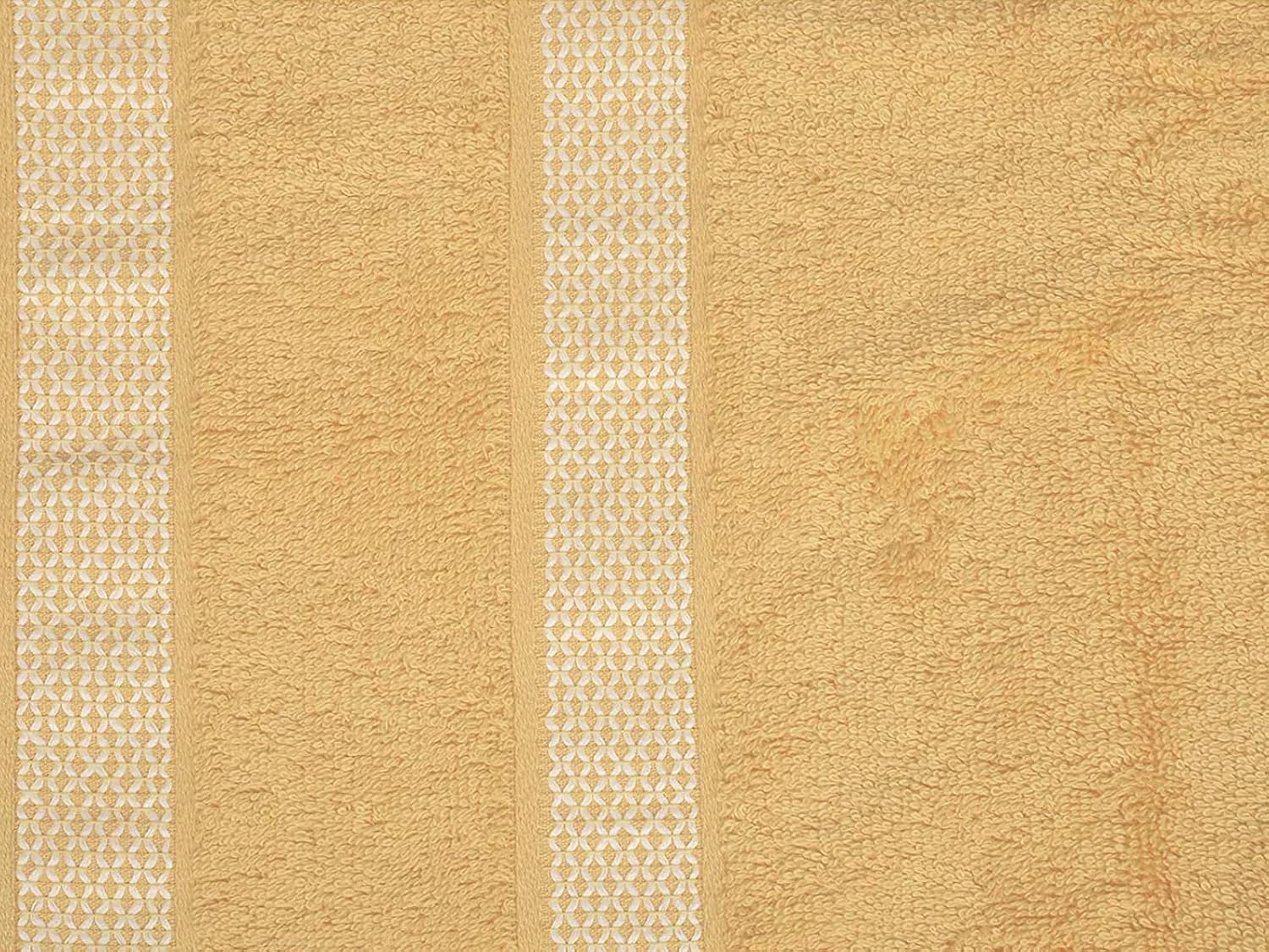 Casa Copenhagen Egyptian Cotton Solitiare 1 Pcs Large Bath Towel 500 Gsm (Beige)