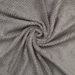Linear Microfiber Bath Towel & Hand Towel 300 Gsm | Microfiber Bath Towels For Large Size For Men & Women (Grey)