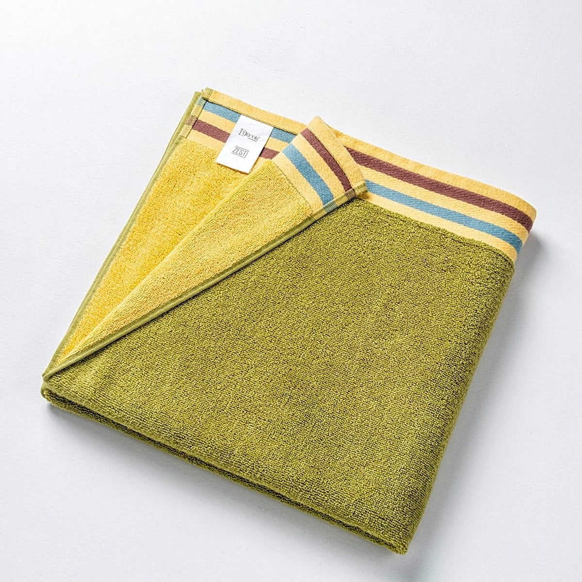 Ddecor Cotton Bath Towel 500gsm (Green)